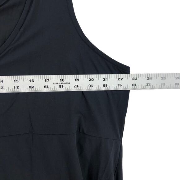 NEW Nike Bliss Luxe Tennis Athletic Dress Women's 1X Black Pockets Sleeveless - Picture 9 of 13